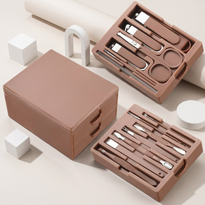 Ensemble de pédicure et de manucure multifonction en acier inoxydable - Product Image 2