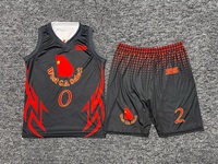 Jersey Basket Custom Profesional Grosir Unisex Bahan Mesh Bolak-Balik Pakaian Basket Dewasa untuk Olahraga Ukuran Besar