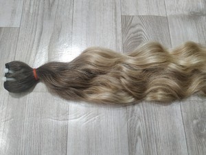 Extensions de cheveux vierges Remy vietnamiens couleur ombrée, prix d'usine en gros, 8-32 pouces, pour styles raides crépus et raides soyeux - Product Image 5