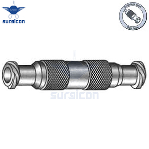 Adaptador de Transferencia de 7.5 cm / 3 pulgadas con Bloqueo Seguro, Adaptador de Transferencia Quirúrgico de Acero Inoxidable para Jeringas e Instrumentos de Liposucción - Product Image 2