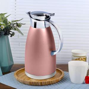 3-Layer Stainless <b>Steel</b> 2.3L Vacuum Flask Triple-Insulated Rose-colored Hot Cold Beverage <b>Bottle</b> Leakproof Promotional Drinkware - Product Image 1
