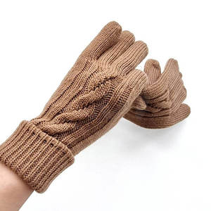 Gants tricotés de haute qualité, design personnalisé, meilleur matériau, mitaines en coton d'hiver, couleur personnalisée, logo personnalisé à bas prix, service OEM - Product Image 6