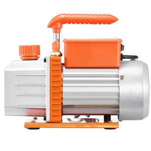 Pompe à vide rotative à une seule étape pour CVC, 4,5 CFM, 1/3 HP, kit de manomètre pour climatisation R134a R22 R410a R1234YF R32, climatisation automobile - Product Image 1
