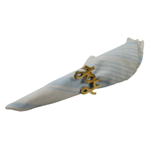 Zikra Handicrafts Octopus Shaped Contemporary Metal Gold Plated Handmade Napkin Ring for Event Party Catering Decor - Product Image 5