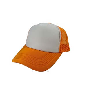 Wholesale Cheap Outdoor Custom Blank Trucker Cap Promotional Solid Trucker Cap Colorful Foam Mesh Trucker Cap - Product Image 4