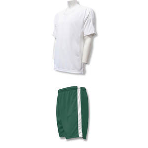 Maillot de football personnalisé pour club, modèle uni, vierge, unisexe, tenue de sport, kit 100 % polyester extensible dans les quatre sens - Product Image 5