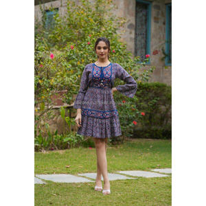 Vestido largo con estampado floral de Fabzone Elegant Settings Style para mujer - Product Image 1