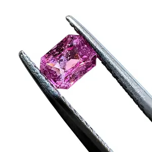 Espinela Rosa Natural Mahenge de 0.60CT, Corte Esmeralda, Piedra Preciosa Suelta Facetada al por Mayor de Minas de Tanzania para Fabricación de Joyas - Product Image 5