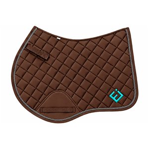 แผ่นรองอานแบบเย็บลายการ์ตูนสีน้ำเงินสำหรับขี่ม้าแบบอังกฤษ - Product Image 4