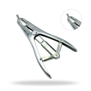 Applicateur d'anneaux en caoutchouc Elastrator en acier étamé de 8 pouces, instrument de castration vétérinaire pour animaux de ferme - Product Image 1