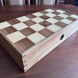 ILAHI's Eco-Friendly Rustic Polished Rectangle <b>Chess</b> <b>Board</b> Game 100% Handmade Pure Wood Animal/Love Style Customized Size <b>Chess</b> - Product Image 1