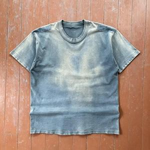 Custom Cropped Distressed Tshirt Washed Vintage Distressed <b>T</b>-<b>shirt</b> Men Distressed Tee <b>Shirts</b> <b>Boxy</b> <b>t</b> <b>Shirt</b> for Men - Product Image 2