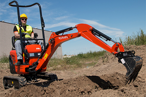 โรงงานจำหน่ายรถขุดขนาดเล็ก Kubota U10 มือสอง ทนทาน กะทัดรัด ระบบไฮดรอลิก พร้อมเครื่องยนต์และมอเตอร์ 0-2000 ชั่วโมง น้ำหนัก 980 กก. ราคาถูก - Product Image 5