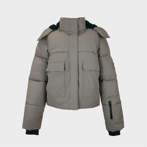 Chaqueta Acolchada con Capucha de Primera Calidad para Hombre, Invierno, Exterior, Logotipo Personalizado, Manga Larga - Product Image 1