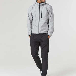 Chaqueta Deportiva Ligera Cortavientos con Cremallera, Impermeable, Transpirable para Hombre - Product Image 4