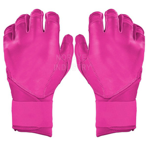 Gants de frappe en cuir synthétique lavables - Respirants, ajustement gauche/droite, usage professionnel pour le baseball et le softball - Product Image 4
