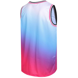 Camiseta de Baloncesto Unisex con Degradado de Color, Sin Mangas, de Malla Transpirable, Ropa Deportiva para Adultos, para Todas las Temporadas - Product Image 3