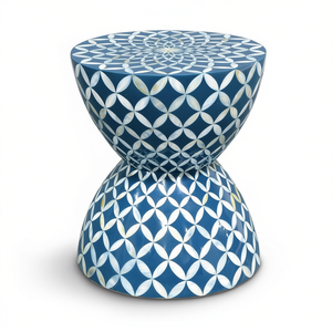Mesa Auxiliar de Bambú con Incrustaciones de Hueso, Diseño Artesanal, Decoración de Lujo para el Hogar, Muebles para Dormitorio y Sala de Estar, India RR ENTERPRISES Direct - Product Image 2