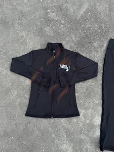 Women's Solid Color <b>Track</b> <b>Jacket</b> Windbreaker With Pockets High Quality Zip up Regular Fit <b>Jacket</b> For Women - Product Image 6
