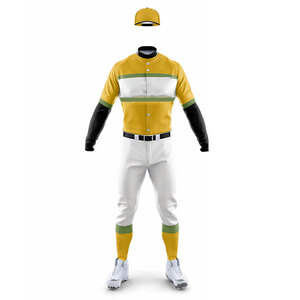 Ensemble complet de maillot et pantalon de baseball de qualité supérieure, faible MOQ, tenue d'entraînement pour équipe, uniforme pour adultes toutes saisons baseball et softball - Product Image 2