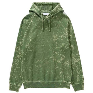 Sweat à capuche délavé à l'acide pour homme, en coton original, anti-rétrécissement, respirant, avec service OEM de qualité économique - Product Image 1