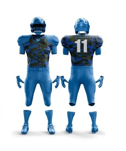 Maillots de football américain personnalisables de haute qualité pour jeunes et adultes avec impression par sublimation et twill. - Product Image 2