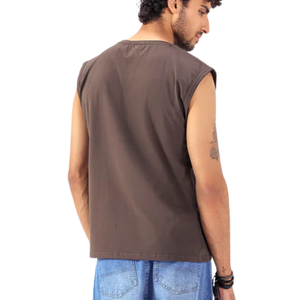 เสื้อกล้ามชายแบบไร้แขน ผ้าริบถัก 100% ผ้าฝ้าย ระบายอากาศ แห้งเร็ว สวมใส่สบาย เหมาะสำหรับฤดูร้อน ออกกำลังกาย เล่นกีฬา ปรับแต่งได้ เนื้อผ้านุ่ม - Product Image 2