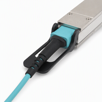 Kabel Optik Aktif InfiniBand NDR 850G OSFP Finned Top (Serat Optik) untuk Penggunaan Switch ke Switch