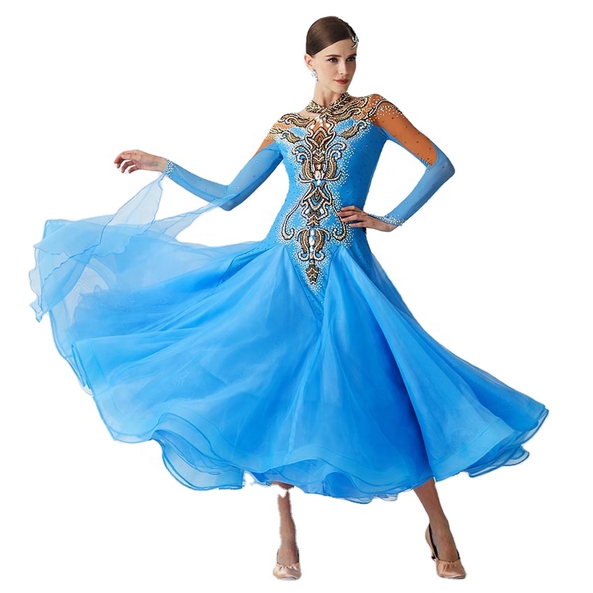 B-2186 Yundance new modern dance dress performance con waltzing  international standard ballroom dance dress con pietre| Alibaba.com