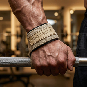 Sangles de levage réglables en coton pour équipement de fitness, avec support de poignet rembourré, pour entraînement de musculation en salle de sport, avec logo personnalisé - Product Image 3