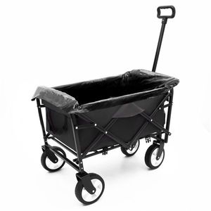 Carrello Pieghevole Portatile 3-in-1 Multiuso, Robusto e Richiudibile per Spiaggia, Campeggio e Spesa - Product Image 1