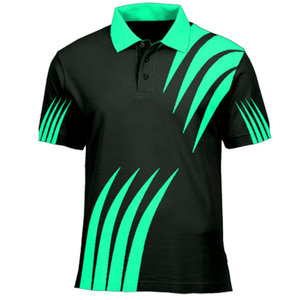 Camiseta de Poliéster 100% en Oferta, Impresión por Sublimación Personalizada, Camiseta Deportiva de Manga Corta para Hombre, de Secado Rápido, para Golf y Polo - Product Image 2