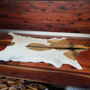 Alfombra auténtica de piel de vaca, piel de vaca genuina con pelo natural para decoración del hogar, sala de estar - Product Image 6