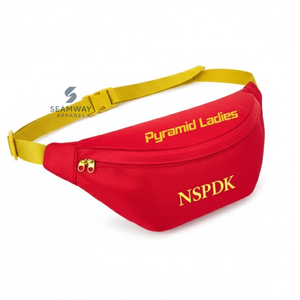 Sac banane NSPDK Sorority pour femme en Cordura, sac de taille polyvalent pour l'extérieur, sac de ceinture utilitaire, sac de hanche décontracté - Product Image 2