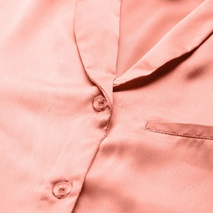 Robes de nuit d'hiver pour femmes à manches longues avec col rabattu en tissu peigné, séchage rapide et respirant - Product Image 6