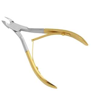 Coupe-cuticules et coupe-ongles en acier inoxydable de haute qualité à lame courbée avec une large ouverture de mâchoire pour les doigts et les orteils - Product Image 4