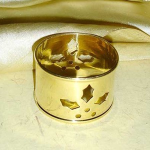 Hollow Metal Napkin Ring Modern Design 5 Cm Width Wedding <b>Table</b> Decoration Durable Feature - Product Image 6