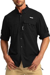 Camisa de Pesca y Caza para Hombre, Popular, en Oferta, con Protección UPF 50, Transpirable, Antibacteriana, Resistente al Agua y al Viento, Color Personalizado - Product Image 6
