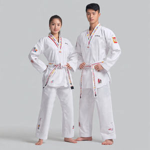 Uniforme de Taekwondo Profesional para Entrenamiento MMA, Uniforme de Entrenador de Taekwondo Ligero al por Mayor, Uniformes de Taekwondo de Alta Calidad - Product Image 1