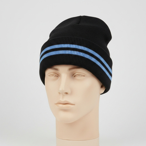 Luxury <b>Winter</b> Warm Knitted Beanie <b>Hat</b> for <b>Men</b> Women Brand Designer Letter Jacquard Plaid Ski Bob Cap Made Cotton for Beach Scene - Product Image 4