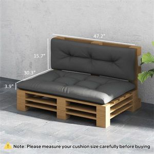 Cuscini a righe per panche da esterno, ideali per campeggio, riposo e uso alberghiero - Product Image 2
