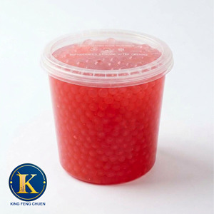 3,4 kg de Boules de Boba Éclatantes au Goût de Yaourt pour Bubble Tea et Thé au Lait, Fabriquées à Taïwan - Product Image 4
