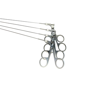 ชุดเครื่องมือจ่ายพลังงานด้วยมือสำหรับการส่องกล้องตรวจมดลูก ปี 2025 รุ่น 3FR 4FR 5FR กรรไกรกึ่งแข็งและคีมจับเนื้อเยื่อสำหรับหู คอ จมูก Sunnymed SY-P052 - Product Image 4