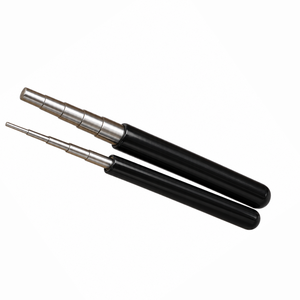 Stainless Steel Tapered <b>Jewelry</b> Mandrels for DIY Ring Making and <b>Drilling</b> Tools Black Handle Round Shape - Product Image 4