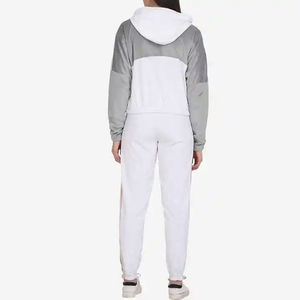 Women Eco-Friendly Solid Streetwear Hooded Tracksuit Jogger Set Gym <b>Workout</b> Training <b>Hoodie</b> and Pants Casual Fitness Outfit OEM - Product Image 6