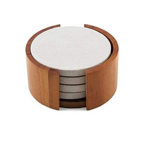 ound Coasters With Stand Direct Supplies <b>Table</b> Pads Custom Design & Finishing Hot Selling Coaster Sets for Home & <b>Table</b> Decor - Product Image 1