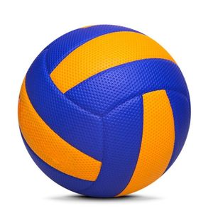 Ballon de volley-ball en cuir PU imprimé numériquement sur mesure, taille 5, design drapeau américain, pour entraînement des adultes, taille standard - Product Image 1