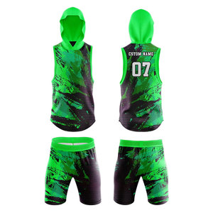ชุดกีฬาฟุตบอลแบบ sublimated พร้อมกางเกงขาสั้น  สามารถสั่งทำได้ตามต้องการ พร้อมโลโก้ทีม ชื่อผู้เล่น และหมายเลขส่วนตัว - Product Image 6