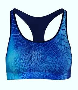 Soutien-gorge de sport dos nageur pour femme grande taille, qualité supérieure, léger, sans couture, séchage rapide, maintien léger, pour le fitness - Product Image 1