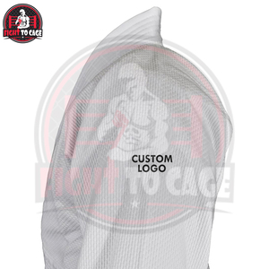 Custom Made Breathable 100% Cotton Lightweight Stretch Judo Suit Front Automated Cutting Martial Arts Wear for Unisex Adults - Product Image 5
